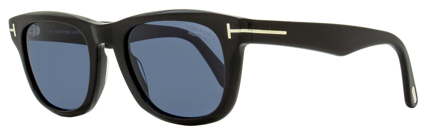 Tom Ford TF1076 Kendel Polarized Sunglasses 01M Black 54mm FT1076 Black