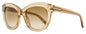 Tom Ford Odette Sunglasses TF1189 45F Transaparent Brown 53mm FT1189 Transaparent Brown