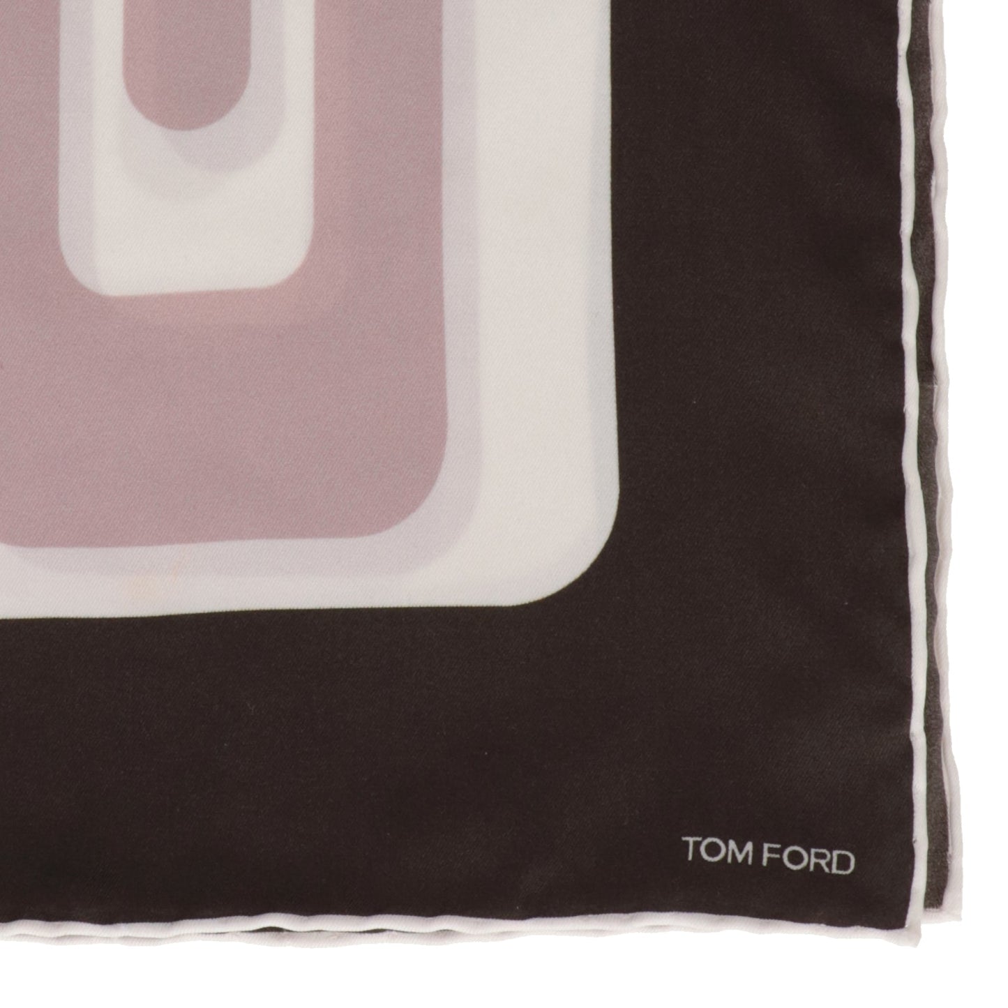 Tom Ford Mens Pink Pocket Square