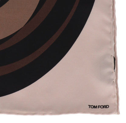 Tom Ford Mens Chalk Pocket Square