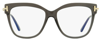 Tom Ford Blue Block Eyeglasses TF5704B 020 Gray/Gold 54mm FT5704