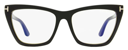 Tom Ford Magnetic Clip-on Eyeglasses TF5971-B 001 Black 54mm FT5971
