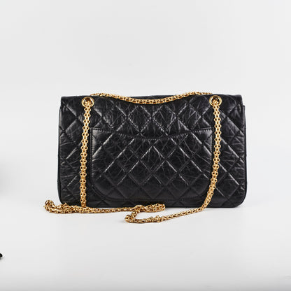 Chanel Reissue Maxi 227 Black Shoulder Bag