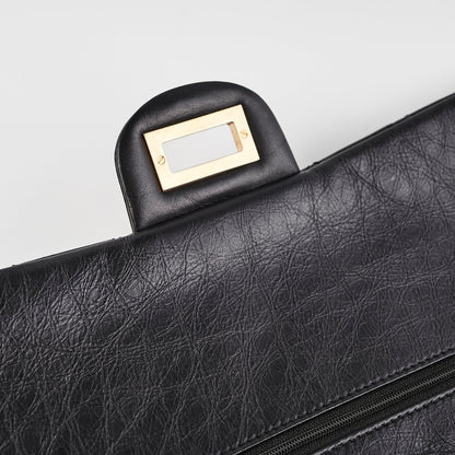 Chanel Reissue Maxi 227 Black Shoulder Bag