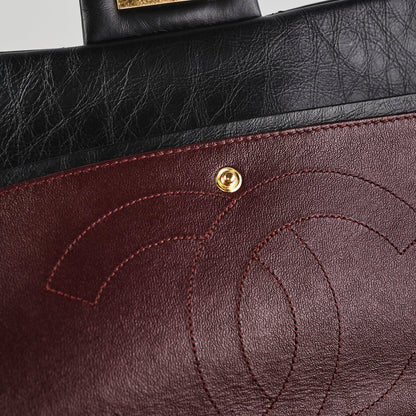 Chanel Reissue Maxi 227 Black Shoulder Bag