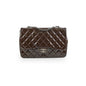 Chanel Jumbo Patent Brown Shoulder Bag