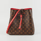 Louis Vuitton Neo Noe Red Monogram Shoulder Bag