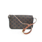 Celine Triomphe Canvas Shoulder Bag