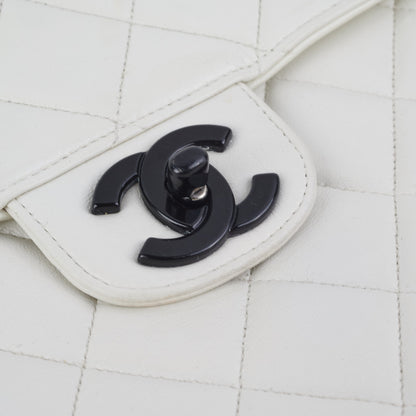 Chanel Matelasse Shoulder Bag White
