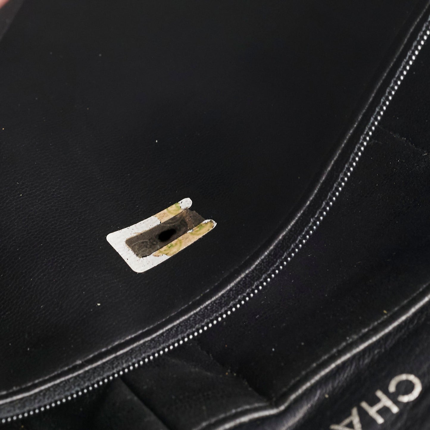 Chanel Vintage Lambskin Black Shoulder Bag