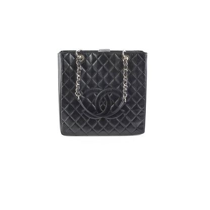 Chanel PST Caviar Black Shoulder Bag