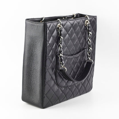 Chanel PST Caviar Black Shoulder Bag