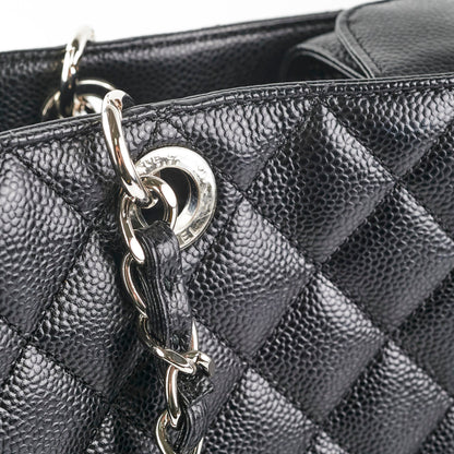Chanel PST Caviar Black Shoulder Bag