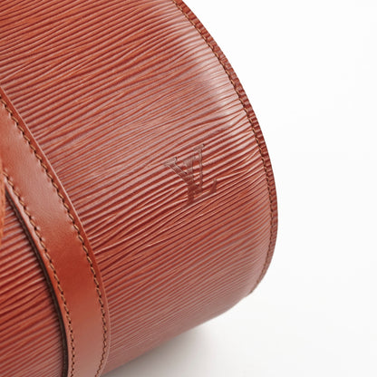 Louis Vuitton Epi Soufflot Shoulder Bag Brown