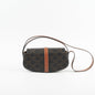 Celine Triomphe Tabou Clutch with Strap Brown/Tan