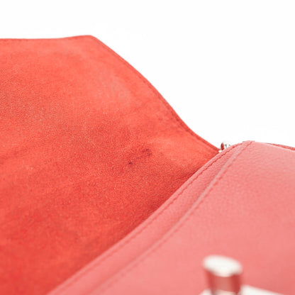 Louis Vuitton Lock Me Red Shoulder Bag