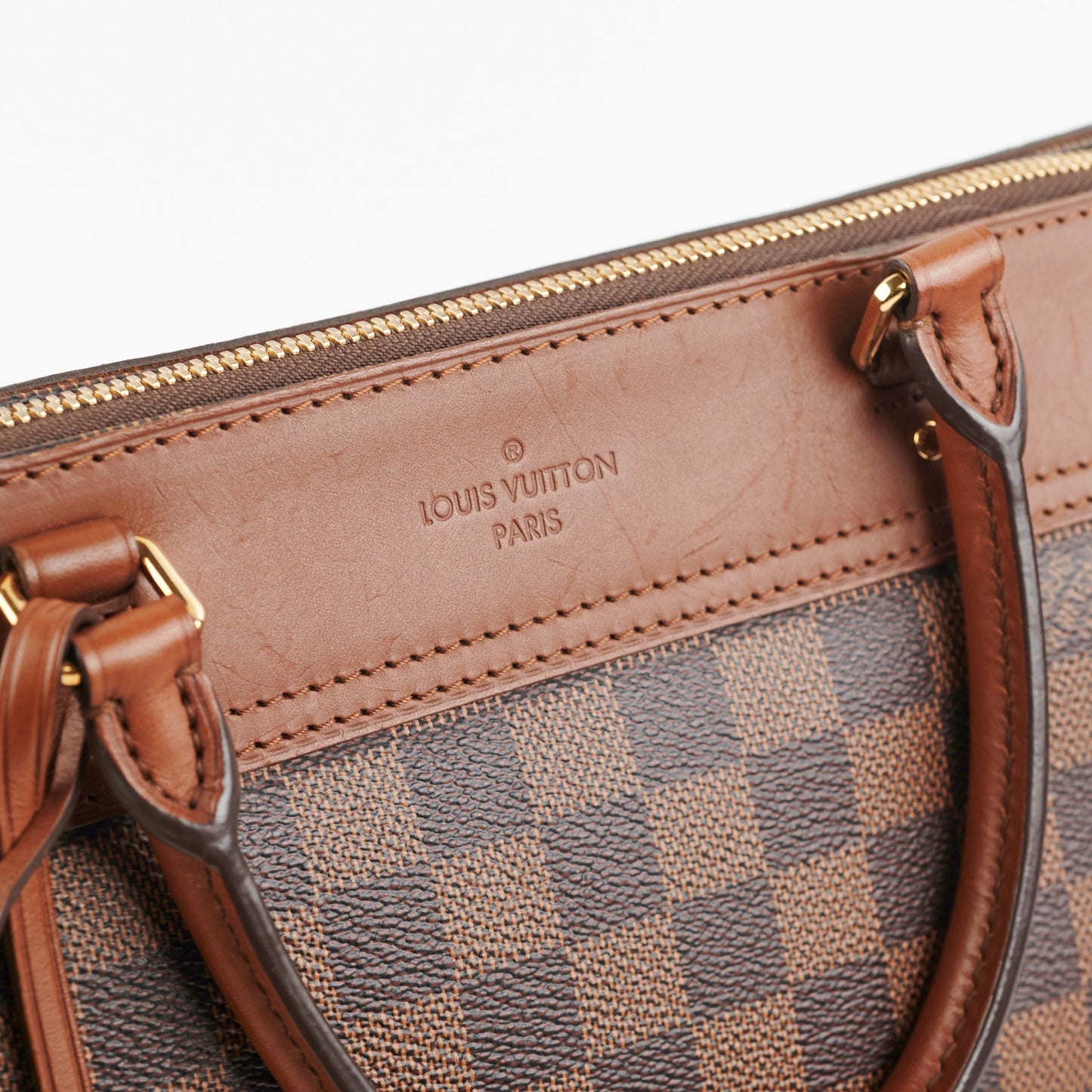 Louis Vuitton Greenwich Damier Ebene Shoulder Handbag