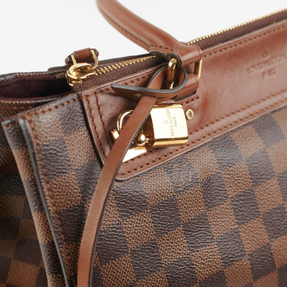 Louis Vuitton PM Greenwich Damier Ebene Shoulder Handbag