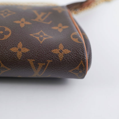 Louis Vuitton Monogram Eva Clutch Crossbody Bag