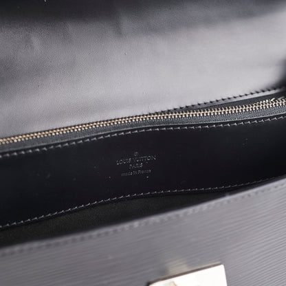 Louis Vuitton Epi Shoulder Bag Black