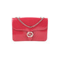 Gucci Medium Interlocking G Shoulder Bag Fuchsia