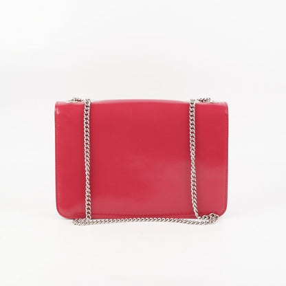 Gucci Medium Interlocking G Shoulder Bag Fuchsia