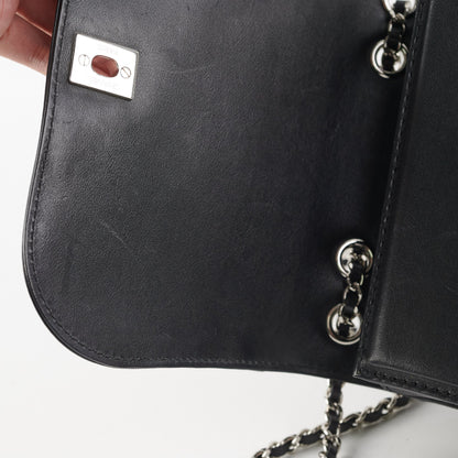 Chanel Seasonal Chain Flap Calfskin Shoulder Bag