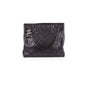 Chanel Dark Purple Caviar Shoulder Bag