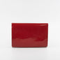 Louis Vuitton Louise MM Red Vernis Clutch