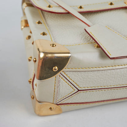 Louis Vuitton Vintage Suhali Le Talentueux Shoulder Bag Ivory
