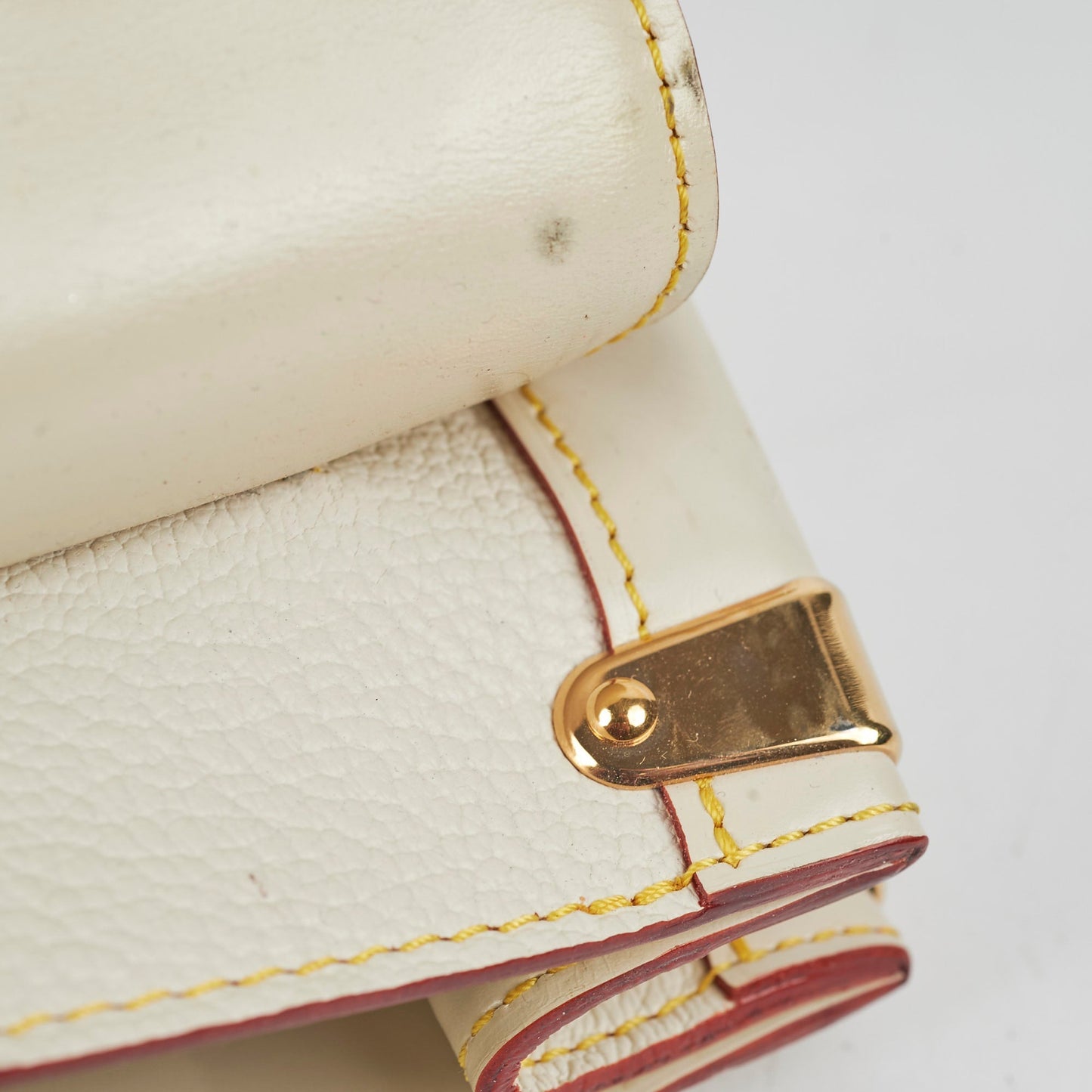 Louis Vuitton Vintage Suhali Le Talentueux Shoulder Bag Ivory