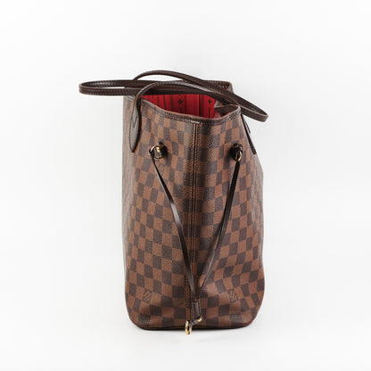 Louis Vuitton Neverfull MM Damier Ebene Shoulder Bag