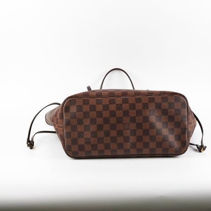Louis Vuitton Neverfull MM Damier Ebene Shoulder Bag
