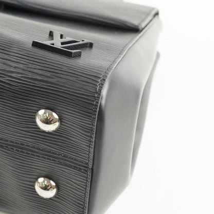 Louis Vuitton Cluny MM Epi Black Shoulder Bag