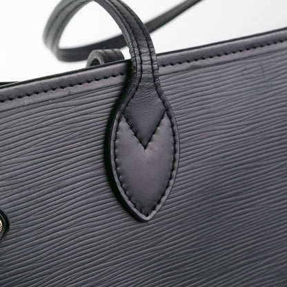 Louis Vuitton Neverfull MM Black Epi Shoulder Bag