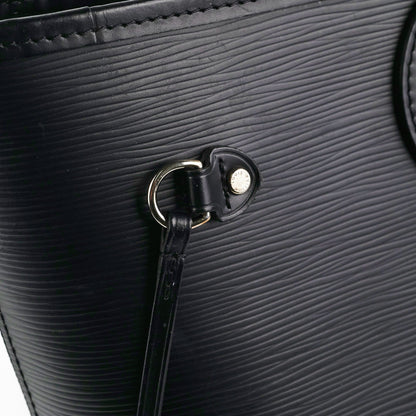 Louis Vuitton Neverfull MM Black Epi Shoulder Bag