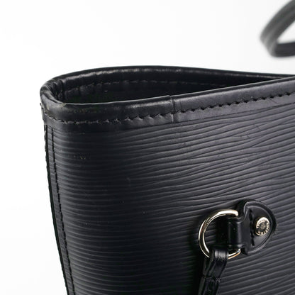 Louis Vuitton Neverfull MM Black Epi Shoulder Bag