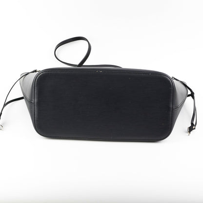 Louis Vuitton Neverfull MM Black Epi Shoulder Bag