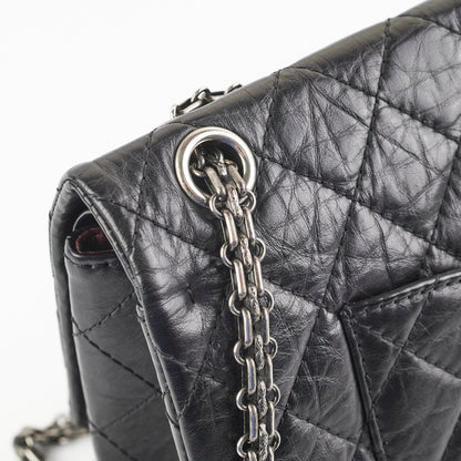 Chanel Reissue 226 Black Calfskin Shoulder Bag