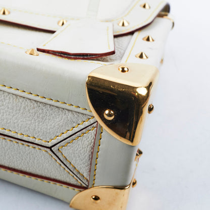 Louis Vuitton Vintage Suhali Le Talentueux Shoulder Bag Ivory