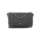 Chanel 2.55 Panelled Shoulder Bag Anthracite Grey