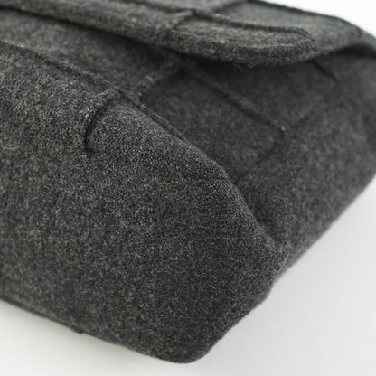 Chanel 2.55 Panelled Shoulder Bag Anthracite Grey