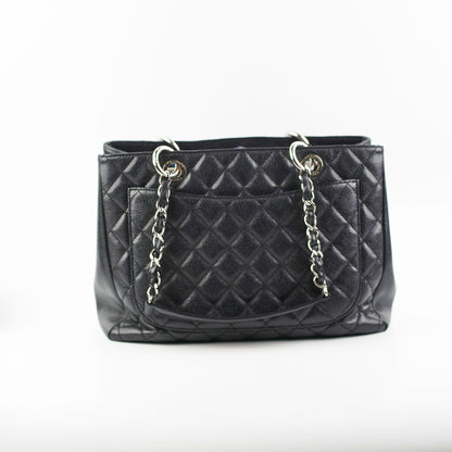 Chanel Grand Shopping Tote GST Caviar Black Shoulder Bag