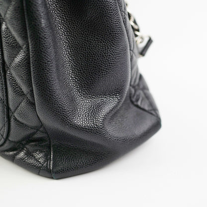 Chanel Grand Shopping Tote GST Caviar Black Shoulder Bag