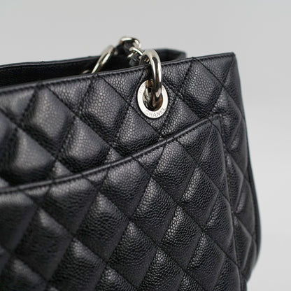 Chanel Grand Shopping Tote GST Caviar Black Shoulder Bag