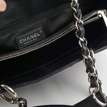 Chanel Grand Shopping Tote GST Caviar Black Shoulder Bag