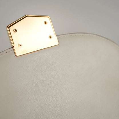 Celine Medium White Shoulder Bag