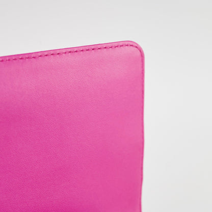 Christian Dior Lambskin Cannage Fuchsia Shoulder Bag