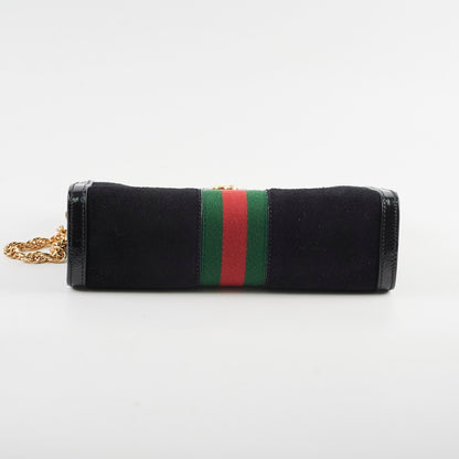 Gucci Ophidia Small Shoulder Bag Black Patent