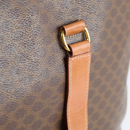 Celine Vintage Brown Shoulder Tote